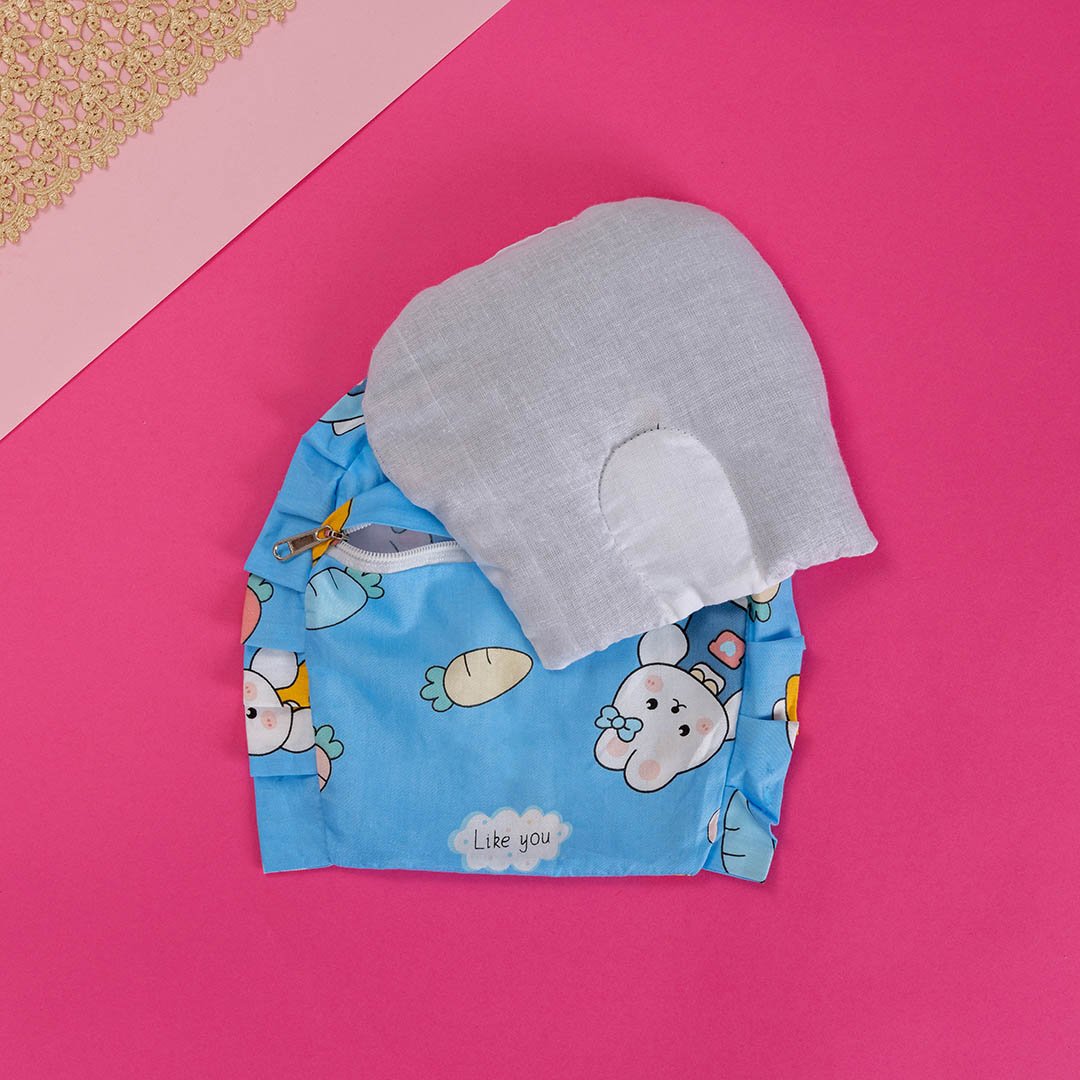 Pillow-BLUE-PS5 rai pillow for newborn